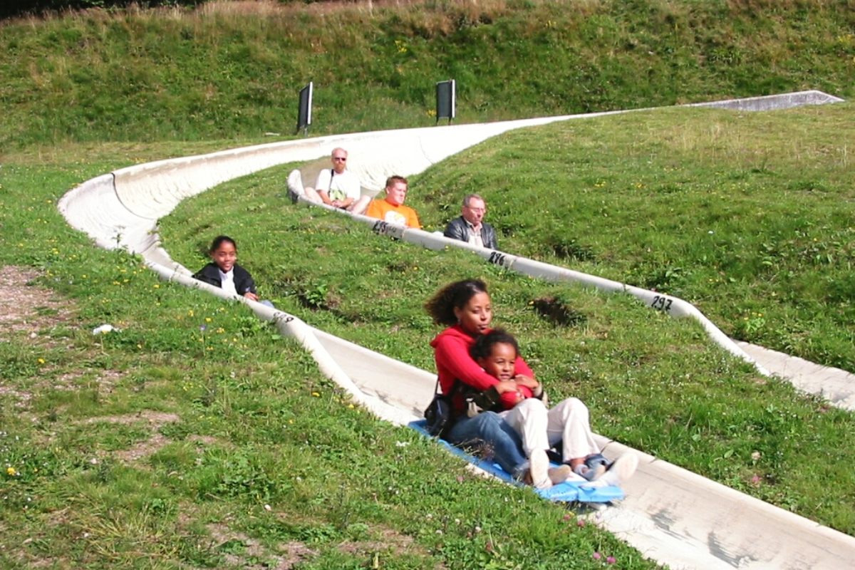 luge d'été à La Bresse-Hohneck