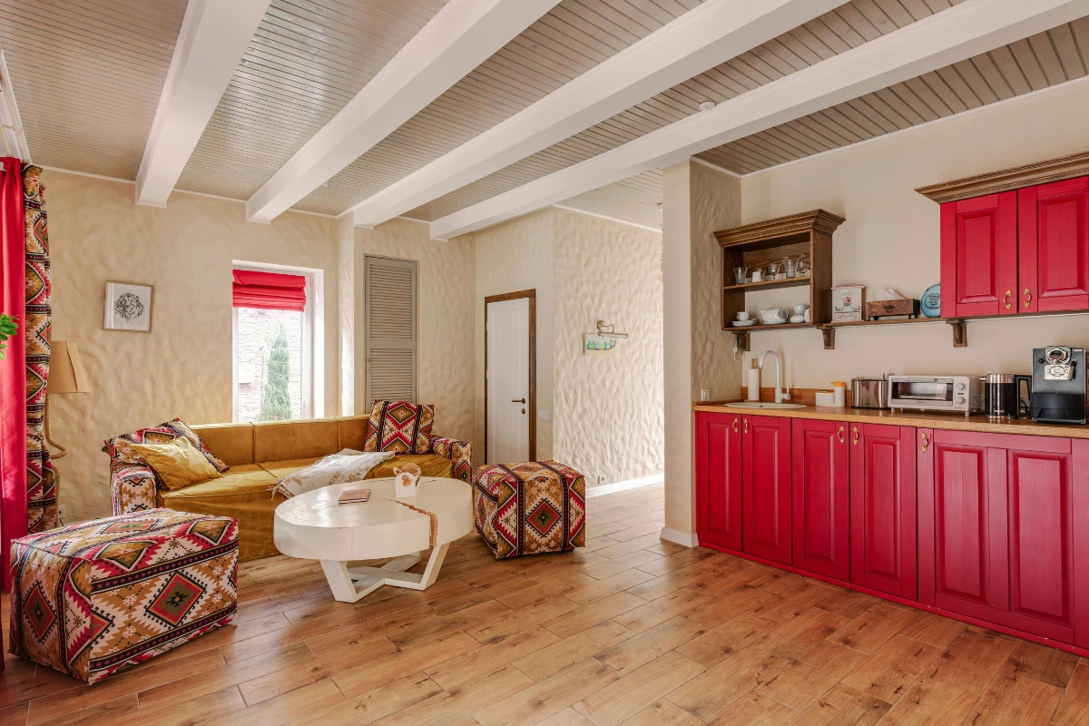 Intérieur gîte Vosges