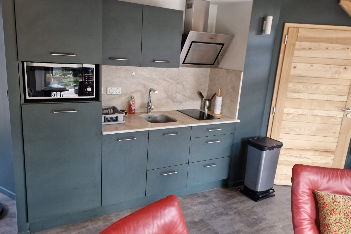 cuisine équipée gîte senior liberté repas