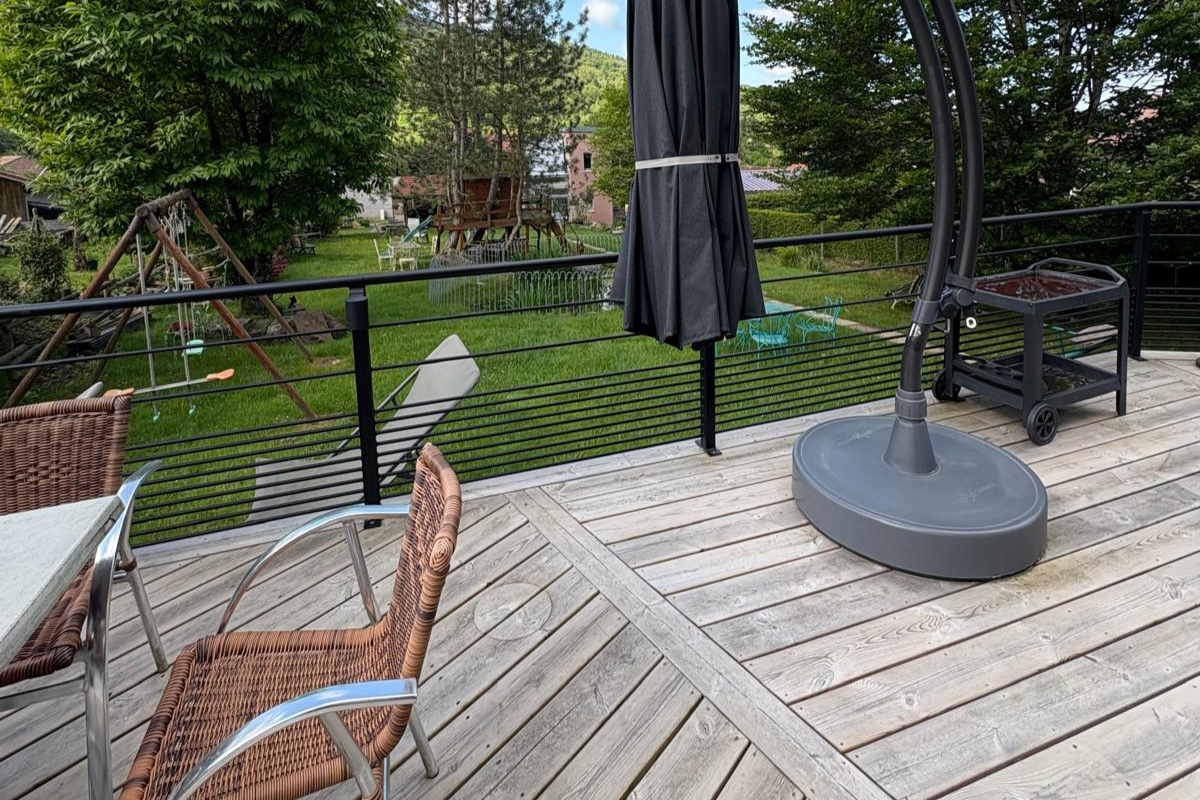 terrasse privée gîte charme seniors calme intimité